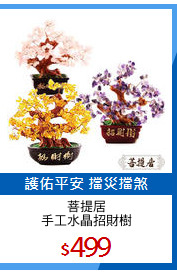菩提居
手工水晶招財樹