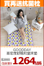 GOODDAY<BR>
高密度舒眠和室床墊