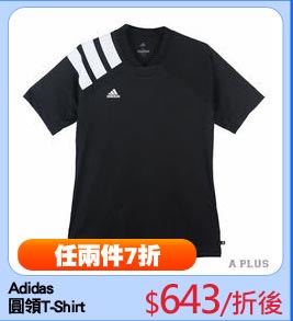 Adidas 
圓領T-Shirt