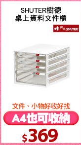 SHUTER樹德
桌上資料文件櫃