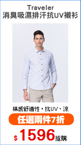 Traveler
消臭吸濕排汗抗UV襯衫