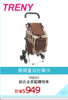 TRENY
鋁合金菜籃購物車