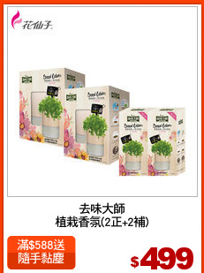 去味大師
植栽香氛(2正+2補)