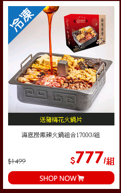 海底撈麻辣火鍋組合1700G/組