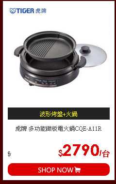 虎牌 多功能鐵板電火鍋CQE-A11R