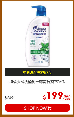 海倫去屑洗髮乳－薄荷舒爽750ML