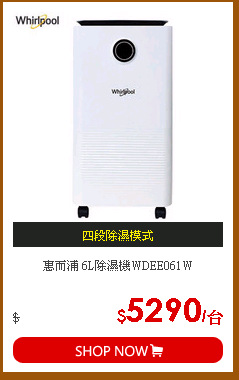 惠而浦 6L除濕機WDEE061W