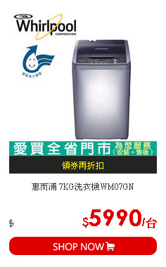 惠而浦 7KG洗衣機WM07GN