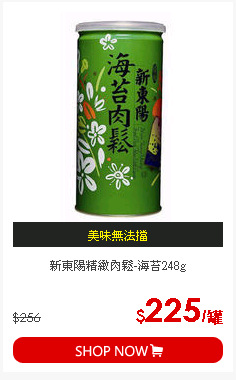 新東陽精緻肉鬆-海苔248g