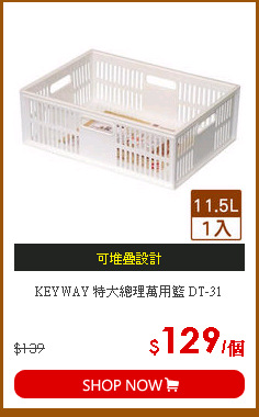 KEYWAY 特大總理萬用籃 DT-31