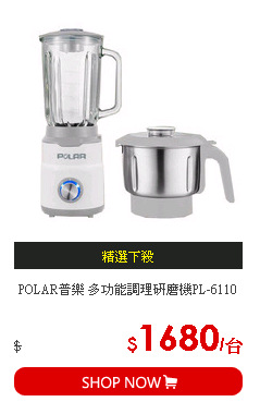 POLAR普樂 多功能調理研磨機PL-6110