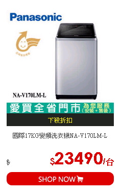國際17KG變頻洗衣機NA-V170LM-L