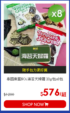 泰國東園NOi 海苔天婦羅 20g/包x8包